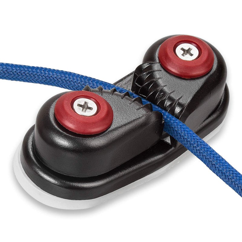 GANGUOLA Cam Cleat Ball Bearing Fast Entry Cam Cleat for Line Sizes Upto 5/8-Inch, Aluminum, Sailing Sailboat Kayak - Image 1